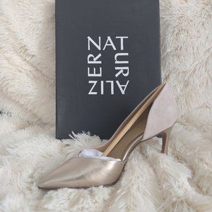 Naturalizer Audra leather kitten heel size 4